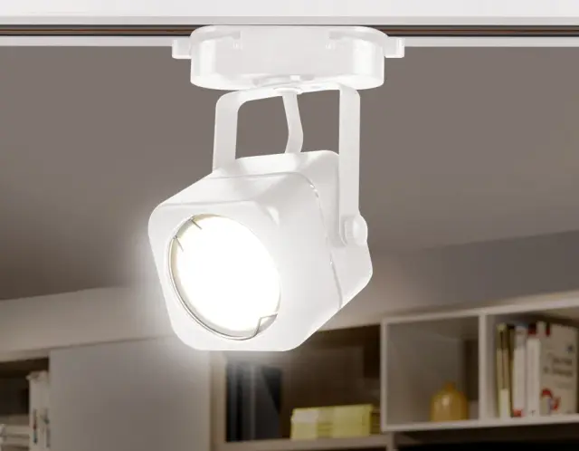 Трековый светильник Ambrella Light GL5107 — белый, ракурс 2