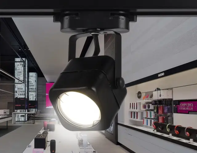 Трековый светильник Ambrella Light GL5108 — черный, ракурс 2