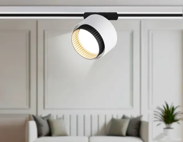 Трековый светильник Ambrella Light GL5379 — белый, ракурс 3