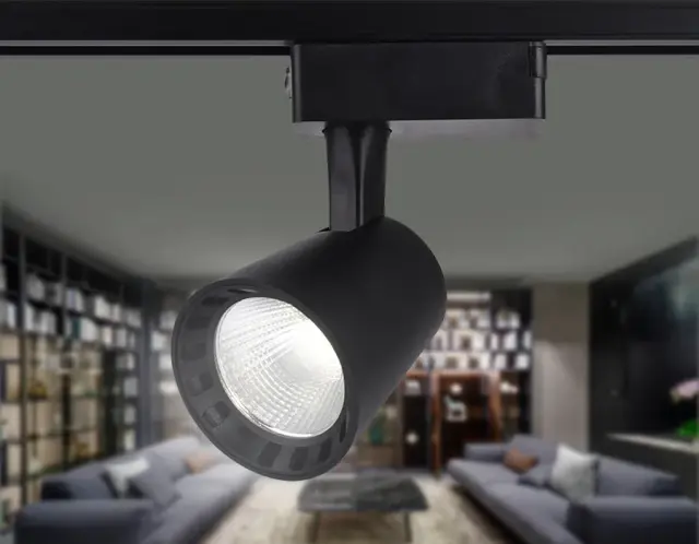 Трековый светильник Ambrella Light GL5978 — черный, ракурс 2