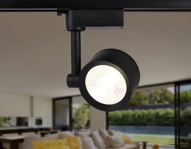 Трековый светильник Ambrella Light GL6392 — черный, ракурс 2
