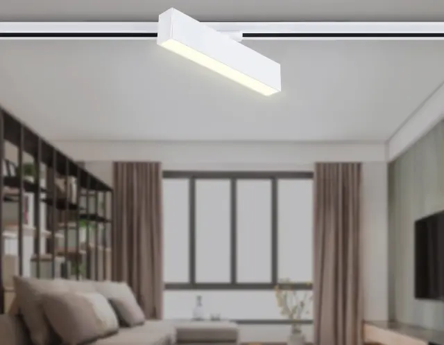 Трековый светильник Ambrella Light GL6761 — белый, ракурс 3