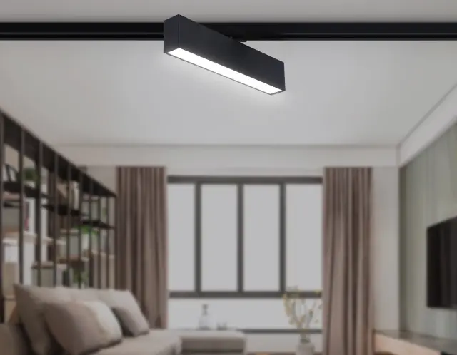 Трековый светильник Ambrella Light GL6767 — черный, ракурс 3