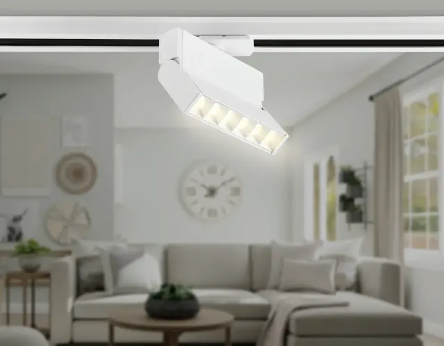 Трековый светильник Ambrella Light GL6811 — белый, ракурс 3