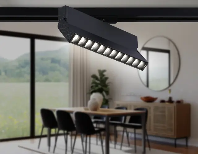 Трековый светильник Ambrella Light GL6819 — черный, ракурс 3