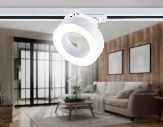 Трековый светильник Ambrella Light GL6866 — белый, ракурс 3