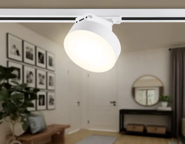 Трековый светильник Ambrella Light GL6872 — белый, ракурс 3