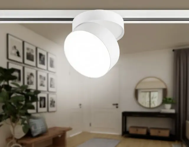Трековый светильник Ambrella Light GL6875 — белый, ракурс 3