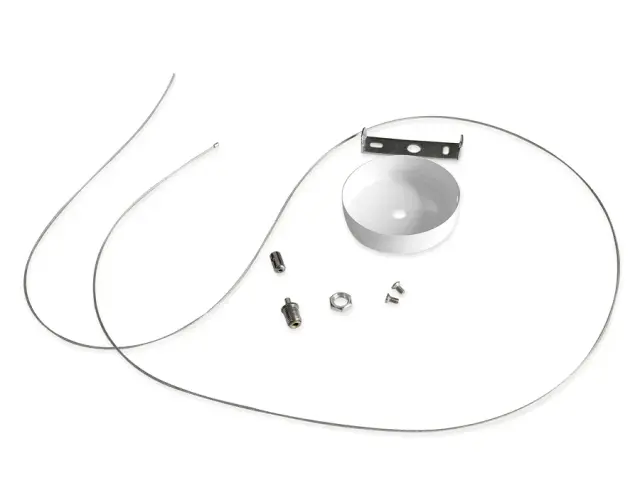 Подвес тросовый 1.5м Standard 220В белый Ambrella Light GL7032