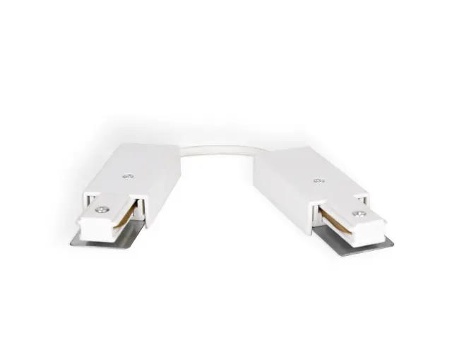 Коннектор гибкий токопроводящий Standard 220В белый Ambrella Light GL7087, ракурс 4