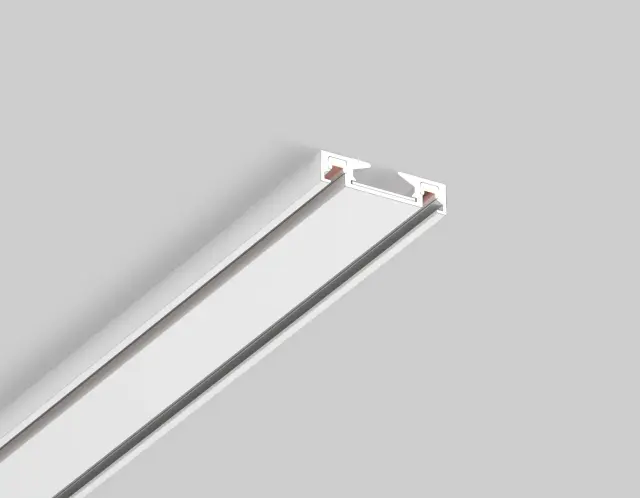 Шинопровод накладной Magnetic Ultra slim 26 48В белый 1м Ambrella Light GV1001, ракурс 2