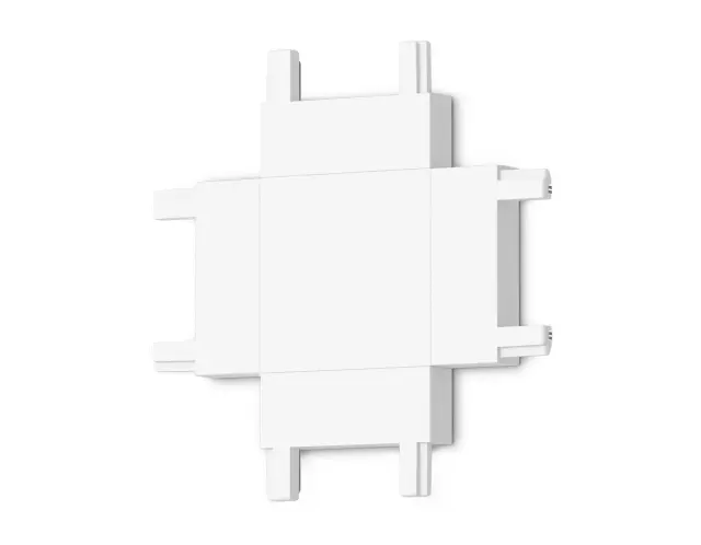 Коннектор Х-образный токопроводящий Magnetic Ultra slim 26 48В белый Ambrella Light GV1124