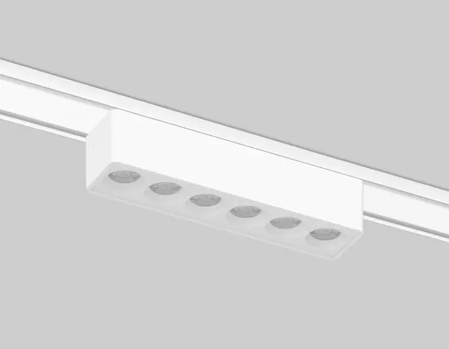 Трековый светильник Ambrella Light GV1401 — белый, ракурс 3