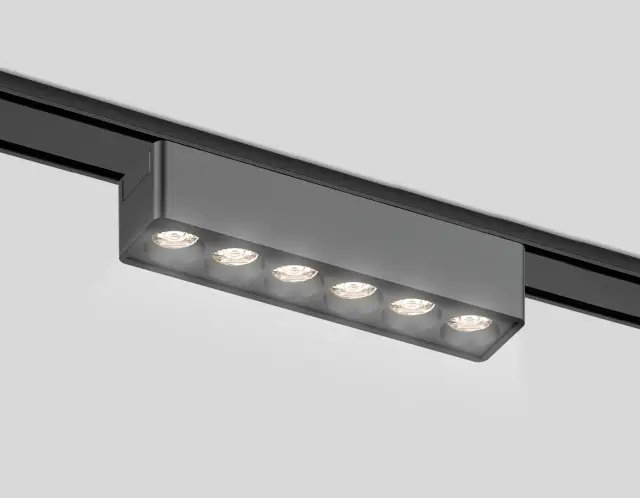 Трековый светильник Ambrella Light GV1403 — черный, ракурс 2