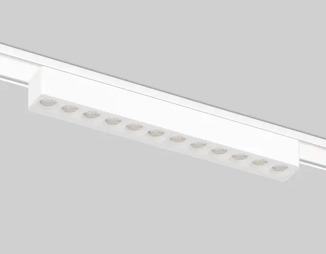 Трековый светильник Ambrella Light GV1407 — белый, ракурс 3