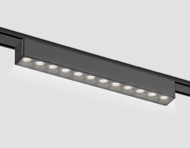 Трековый светильник Ambrella Light GV1409 — черный, ракурс 2