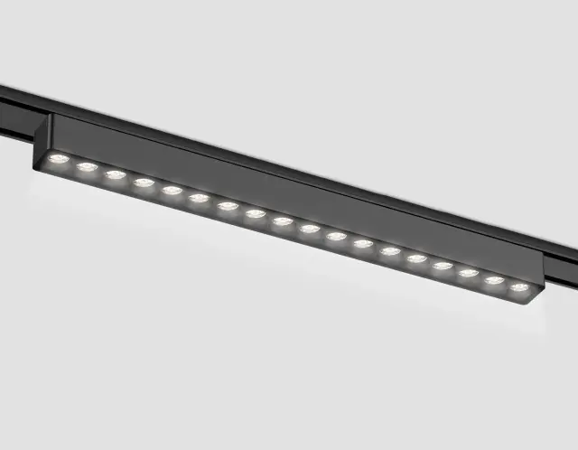 Трековый светильник Ambrella Light GV1416 — черный, ракурс 2