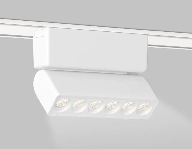 Трековый светильник Ambrella Light GV1468 — белый, ракурс 3