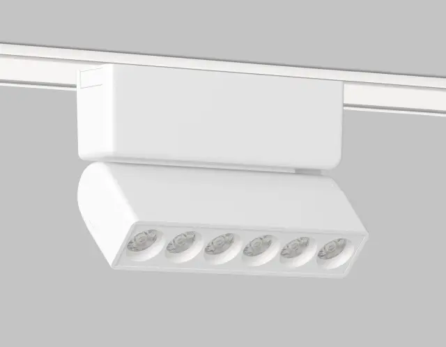 Трековый светильник Ambrella Light GV1468 — белый, ракурс 4