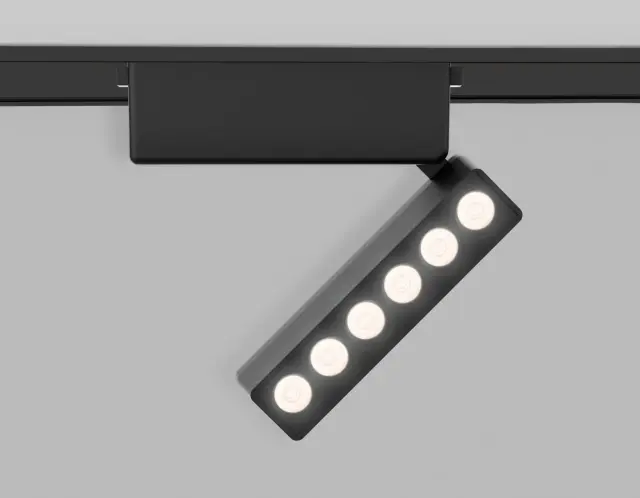 Трековый светильник Ambrella Light GV1469 — черный, ракурс 2