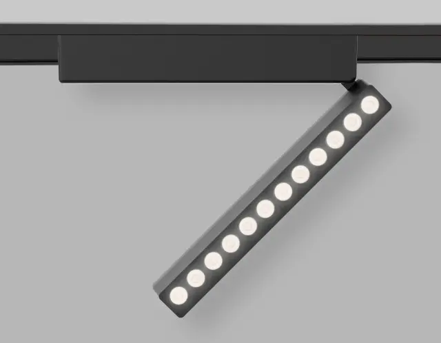 Трековый светильник Ambrella Light GV1474 — черный, ракурс 2