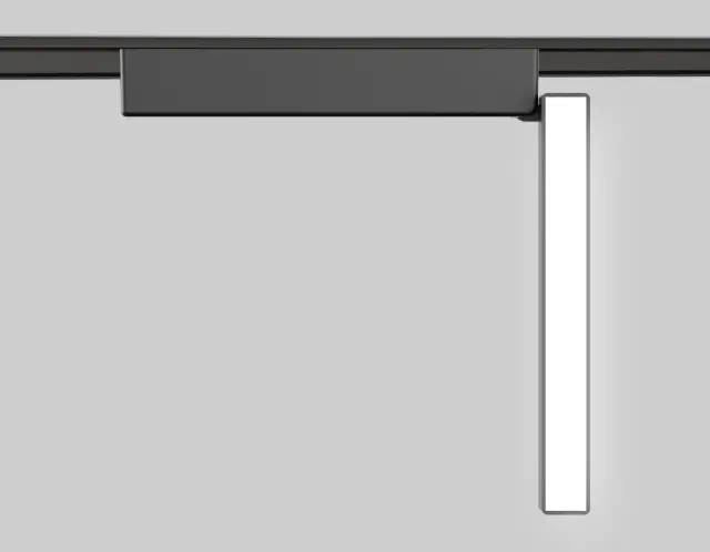 Трековый светильник Ambrella Light GV1486 — черный, ракурс 2