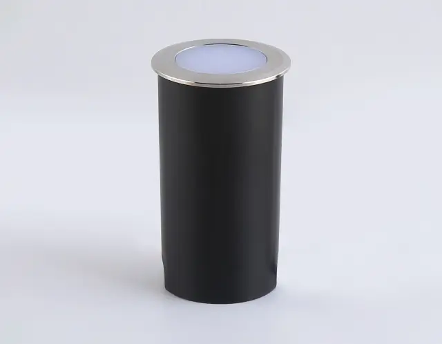 Встраиваемый в дорогу светильник Ambrella Light ST6513 — никель, ракурс 2