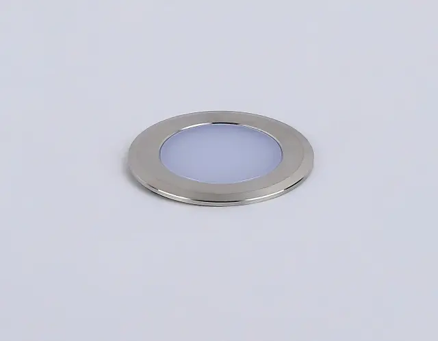 Встраиваемый в дорогу светильник Ambrella Light ST6513 — никель, ракурс 4