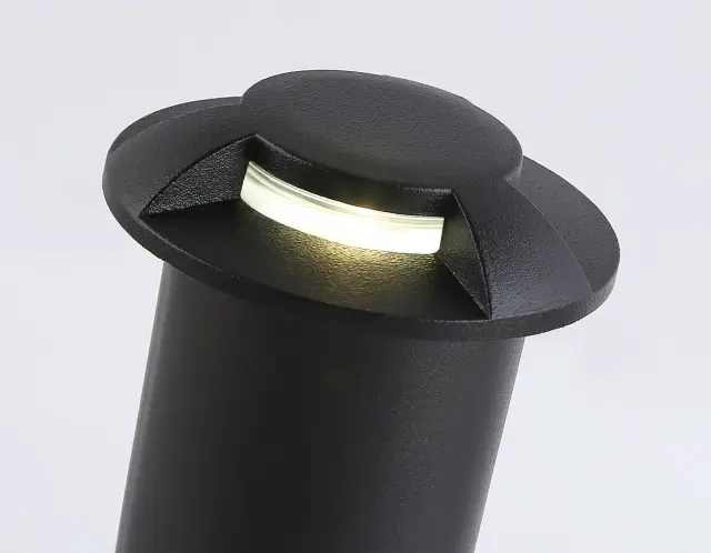 Встраиваемый в дорогу светильник Ambrella Light ST6525 — черный, ракурс 2