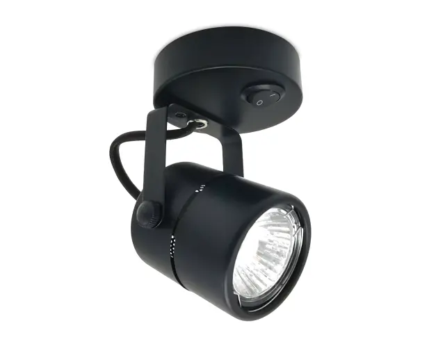 Спот Ambrella Light TA102 — черный, ракурс 3