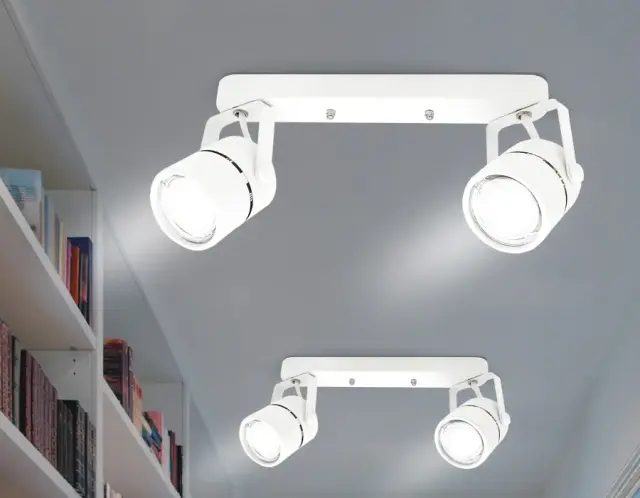 Спот Ambrella Light TA104 — белый, ракурс 2