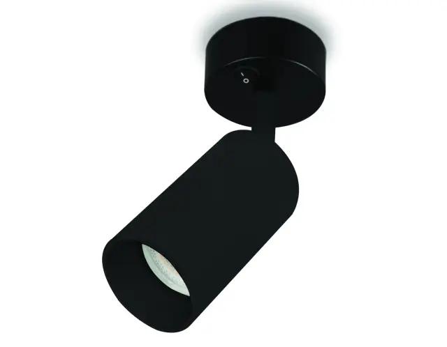 Спот Ambrella Light TA127 — черный, ракурс 2