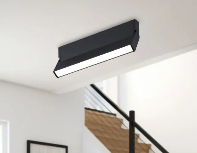 Точечный светильник Ambrella Light TA1821 — черный, ракурс 3