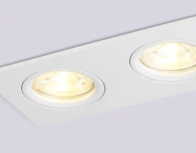 Точечный светильник Ambrella Light TN102460 — белый, ракурс 2