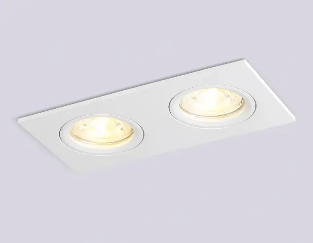 Точечный светильник Ambrella Light TN102460 — белый, ракурс 3