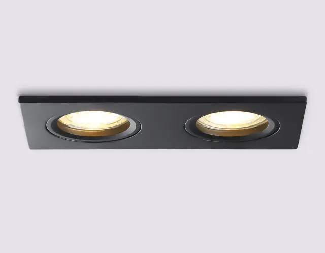 Точечный светильник Ambrella Light TN102461 — черный, ракурс 4