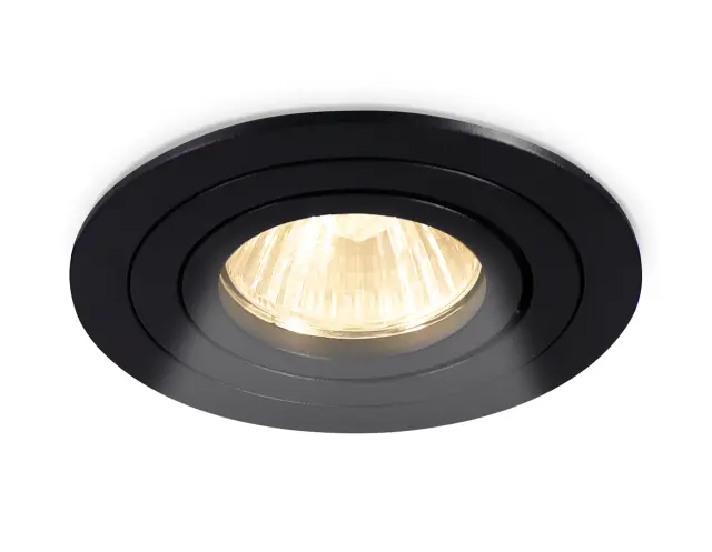 Точечный светильник Ambrella Light TN102502 — черный, ракурс 2