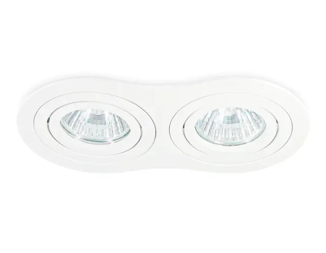 Точечный светильник Ambrella Light TN102505 — белый, ракурс 3