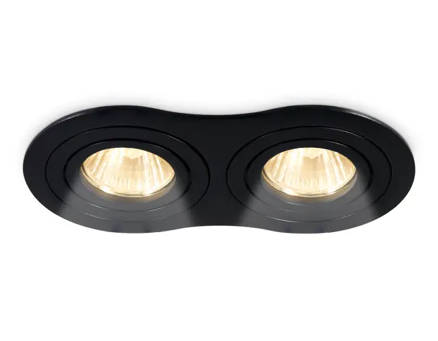 Точечный светильник Ambrella Light TN102507 — черный, ракурс 2