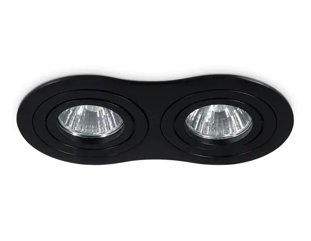 Точечный светильник Ambrella Light TN102507 — черный, ракурс 3