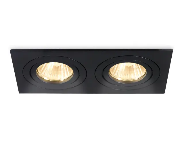 Точечный светильник Ambrella Light TN102627 — черный, ракурс 2
