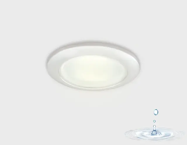 Точечный светильник Ambrella Light TN108 — белый, ракурс 3