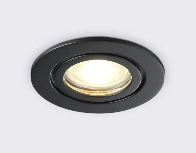 Точечный светильник Ambrella Light TN1151 — черный, ракурс 3