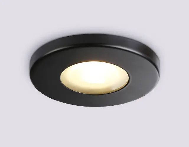Точечный светильник Ambrella Light TN1181 — черный, ракурс 3