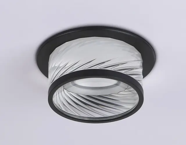 Точечный светильник Ambrella Light TN1252 — черный, ракурс 3