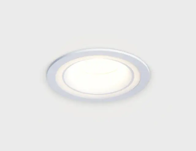 Точечный светильник Ambrella Light TN125 — белый, ракурс 2