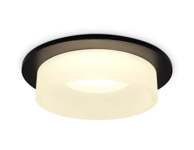 Точечный светильник Ambrella Light TN1312 — черный, ракурс 3