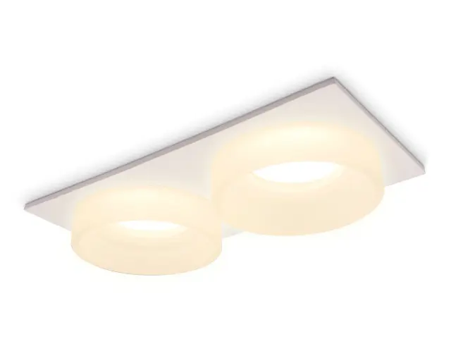 Точечный светильник Ambrella Light TN1317 — белый, ракурс 3
