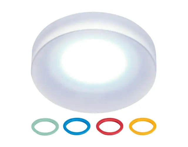 Точечный светильник Ambrella Light TN135 — белый, ракурс 5