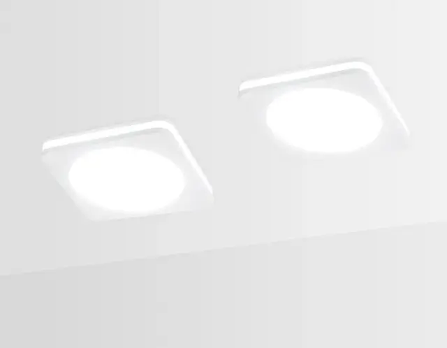 Точечный светильник Ambrella Light TN141 — белый, ракурс 2